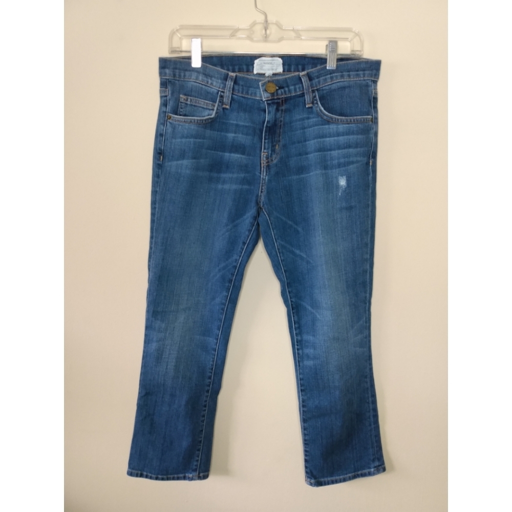 Current/Elliott Cropped Boot Jeans Size 27